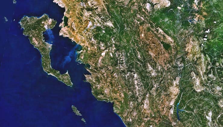 Epirus landsat