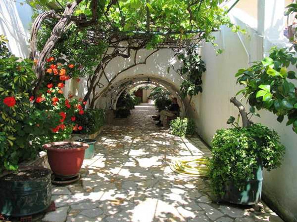 Corfu Paleokastritsa Alley