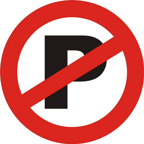 Road Sign No Parking