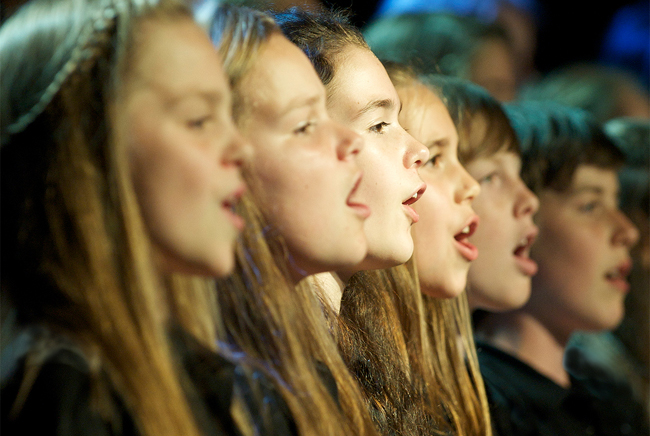 children choir