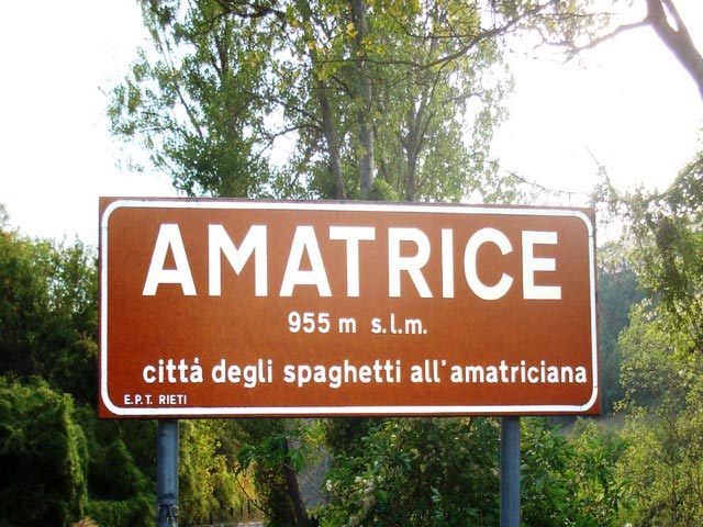 ingresso citta di amatrice