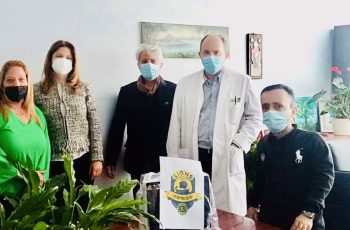 ΠΑΡΑΛΑΒΗ ΙΑΤΡΟΤΕΧΝΟΛΟΓΙΚΟΥ ΕΞΟΠΛΙΣΜΟΥ ΑΠΟ ΛΕΣΧΗ LIONS