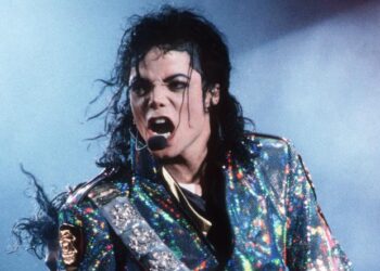 Michael Jackson, 
Feijenoord Stadion, De Kuip,
Rotterdam, 30-6-1992,
Foto Rob Verhorst