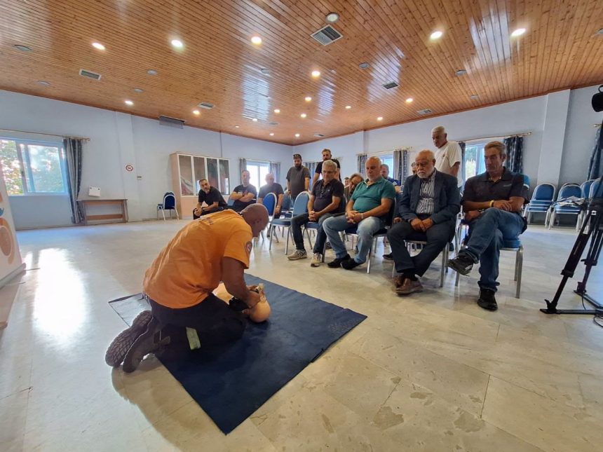 Επίδειξη καρδιοαναπνευστικής αναζωογόνησης με πρόπλασμα στην εκπαίδευση στις Νυμφές