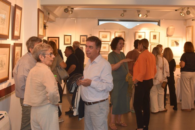 Εγκαινιάστηκε η έκθεση “Φύλλα Χαρακτικής Τέχνης” στην Πινακοθήκη